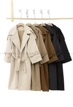 پالتو فوتر جیر اور داخل آستر دار کد1004774