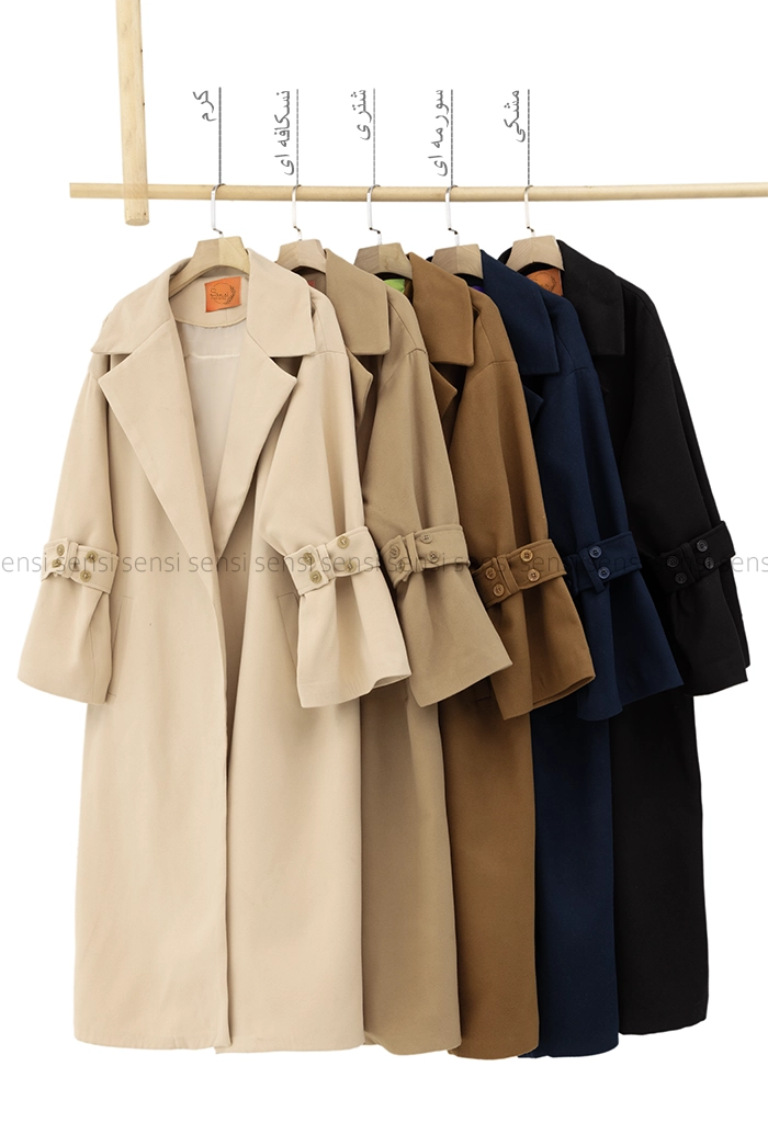 پالتو فوتر پشت دکمه کد1004889