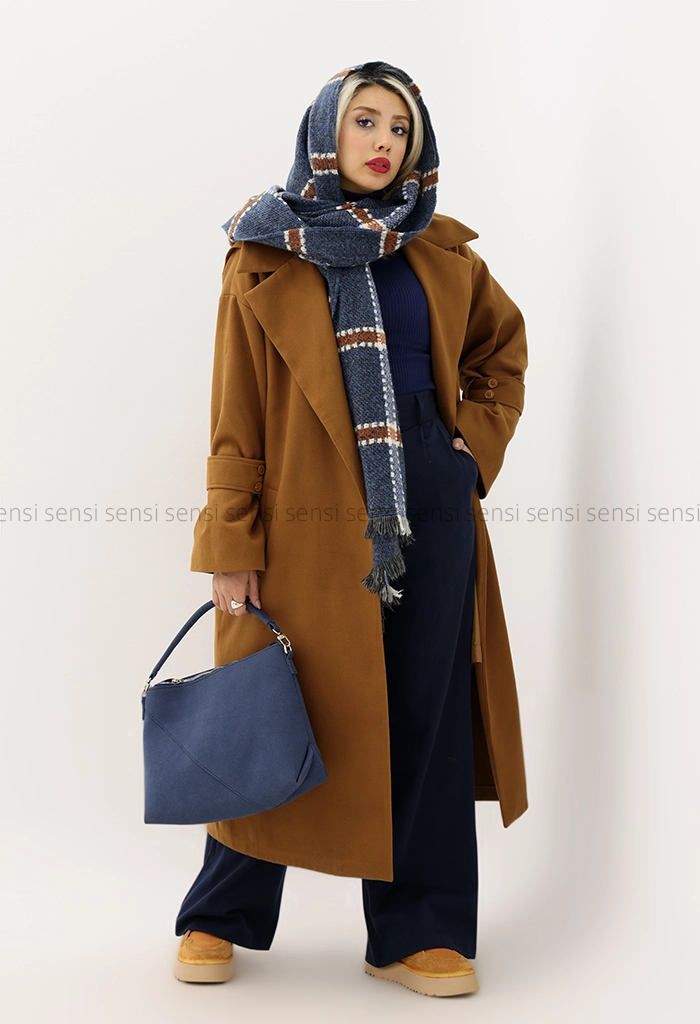 پالتو فوتر پشت دکمه کد1004889