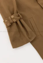 پالتو فوتر پشت دکمه کد1004889