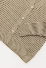 ژاکت بافت یقه 7کد1004533