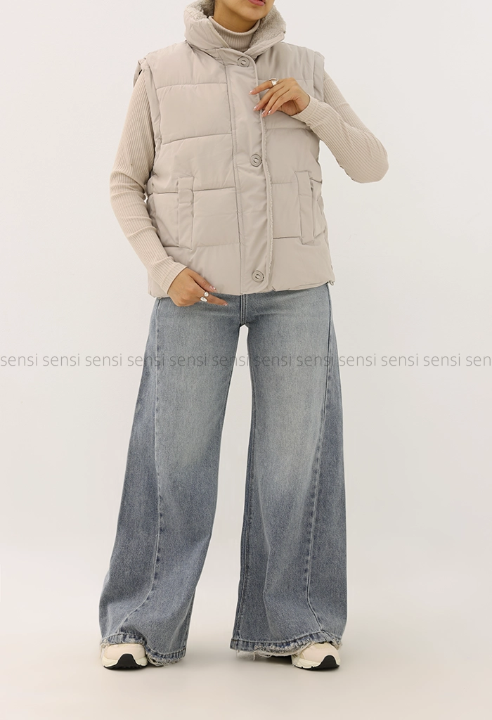 کاپشن وارداتی پافر شو پشم شیشه کد1004848