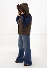 کاپشن وارداتی پافر شو پشم شیشه کد1004855