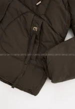 کاپشن وارداتی پافر شو پشم شیشه کد1004855