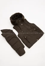 کاپشن وارداتی پافر شو پشم شیشه کد1004855