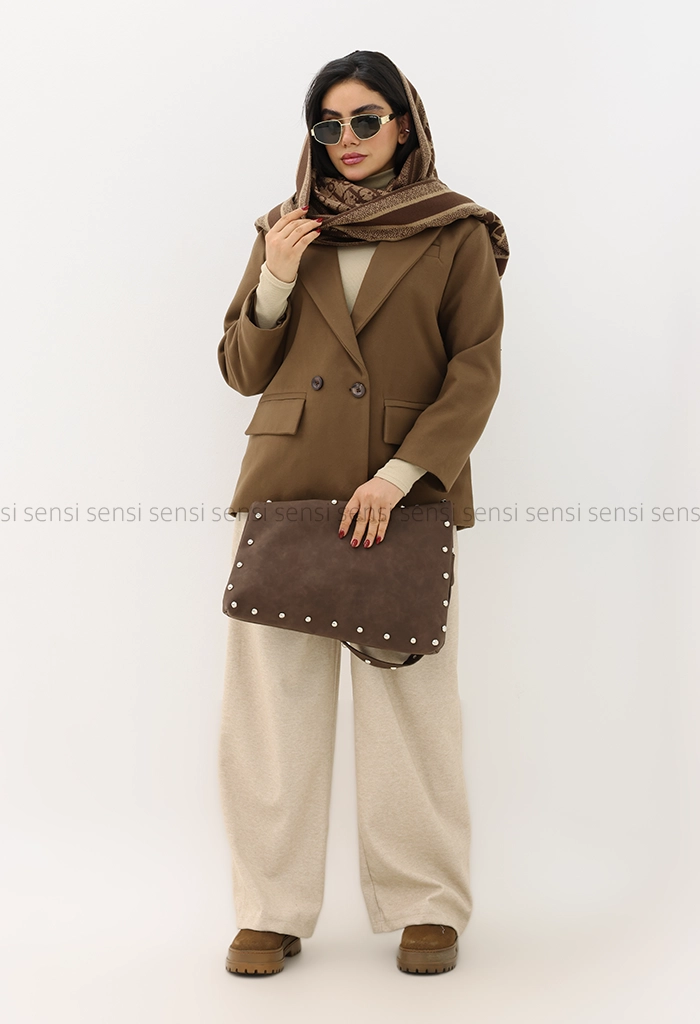 کت فوتر باکسی 2 دکمه کد1004801