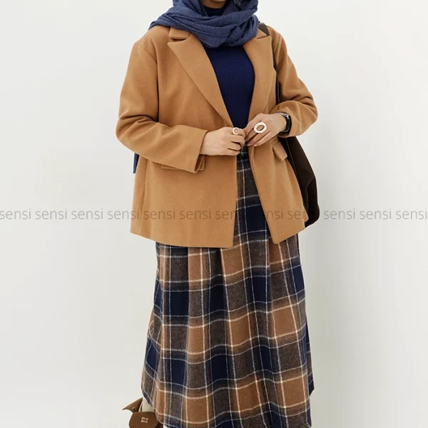 کت فوتر باکسی تک دکمه کد1004776