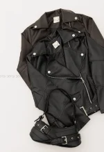 کت چرم آستر دار زارا کد1004863