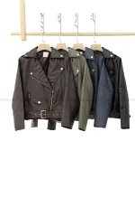 کت چرم آستر دار زارا کد1004863