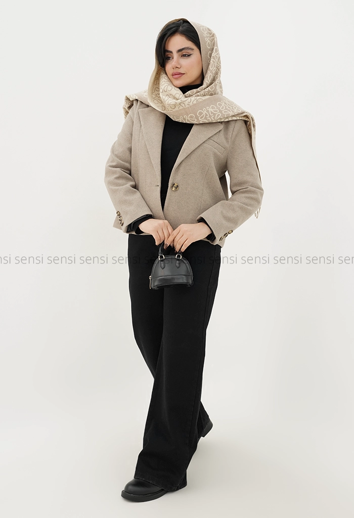 کراپ کت فوتر آستر دار کد1004777