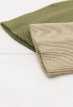 کلاه بافت ساده رنگی کد1004741