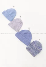 کلاه بافت وارداتی میکس کد1004739