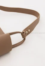 کیف چرم مغزی دوزی تک دسته کد1004693