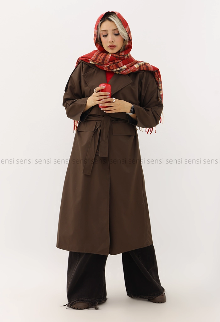 بارانی آستر دار4 دکمه کد1004650