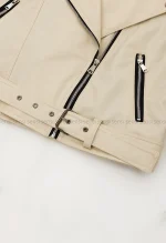 بایکر چرم آستر دار زارا کد1004868