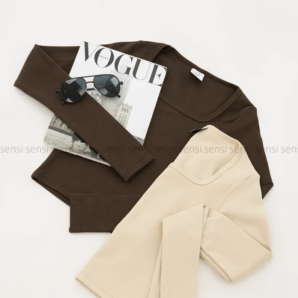 تاپ حلقه ای یقه خشتی کد1004907