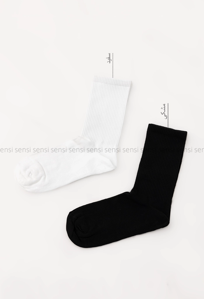 جوراب ساده ساق دار کد1004999