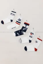 جوراب نیویورک نیم ساق پنبه کد1004994