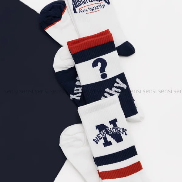 جوراب نیویورک نیم ساق پنبه کد1004994