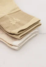 جوراب پاپیون نیم ساق پنبه کد1004923