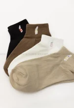 جوراب گلدوزی خرگوش مچی پنبه کد1004984