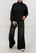 دورس نیم زیپ اویشو باکسی کد1004968