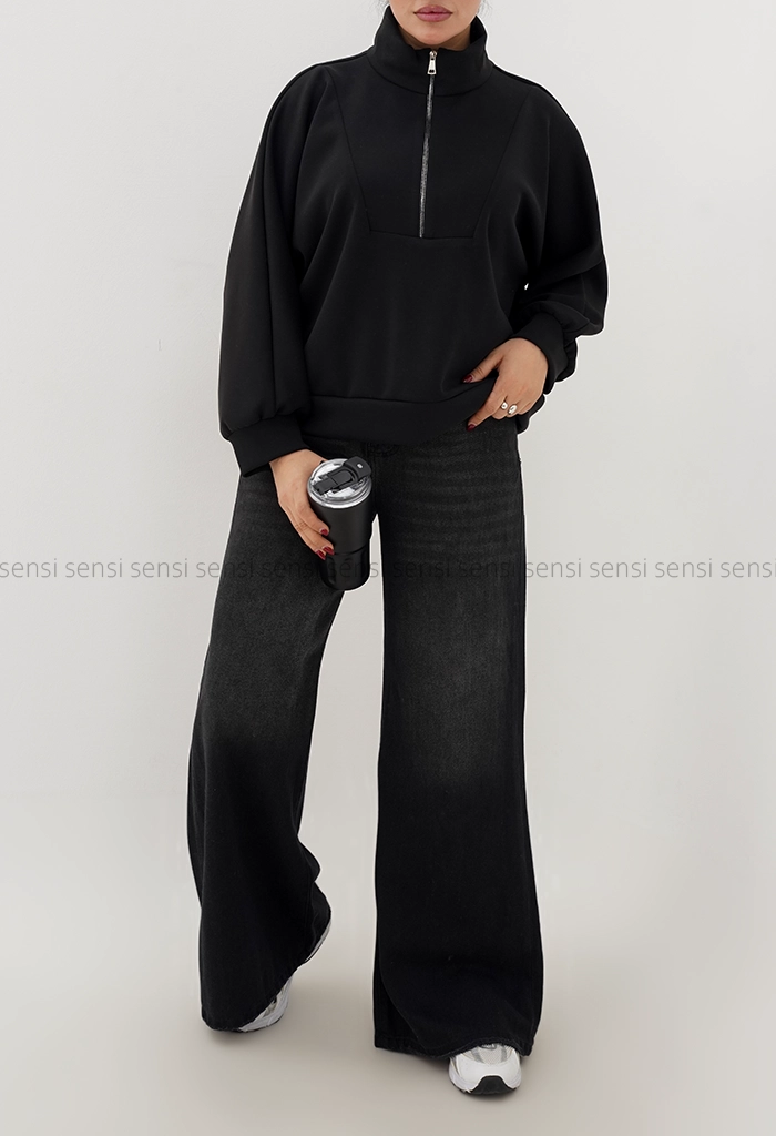 دورس نیم زیپ اویشو باکسی کد1004968