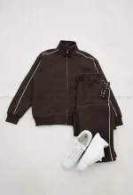 ست مردانه سویشرت شلوار گرم دارکد20000045