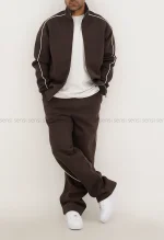 ست مردانه سویشرت شلوار گرم دارکد20000045