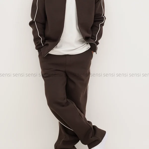 ست مردانه سویشرت شلوار گرم دارکد20000045