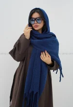 شال بافت بوکله موهری کد1004606