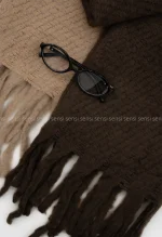 شال بافت بوکله موهری کد1004606