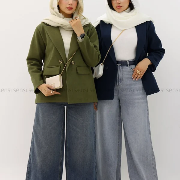 شلوار جین شافل بگ کد1005011