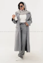 شلوار جین نیم بگ رگولارکد1005006