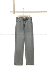 شلوار جین نیم بگ رگولارکد1005006