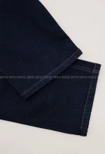 شلوار جین نیم بگ رگولارکد1005006