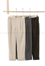 شلوار فوتر کج راه پشت کش کد1004946