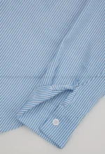 شومیز راه راه ابی کد1004481