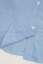 شومیز راه راه ابی کد1004481