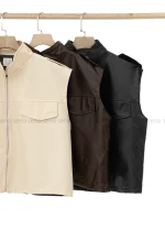 وست چرم آستر دارجیب نما کد1004934