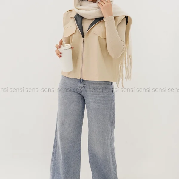 وست چرم آستر دارجیب نما کد1004934