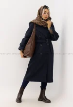 پالتو فوتر 4دکمه آستر دار کد1004875