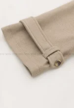 پالتو فوتر 4دکمه آستر دار کد1004875