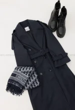 پالتو فوتر 4دکمه آستر دار کد1004875