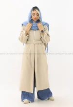 پالتو فوتر 6دکمه آستر دار کد1005028