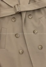 پالتو فوتر 6دکمه آستر دار کد1005028