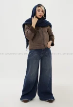 کت سوئیت بوفالو تدی یقه سگک کد1005019