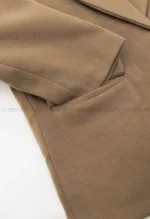 کت فوتر باکسی تک دکمه آستر دارکد1004802