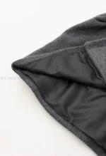 کراپ کت موهری آستر دار کد1005034